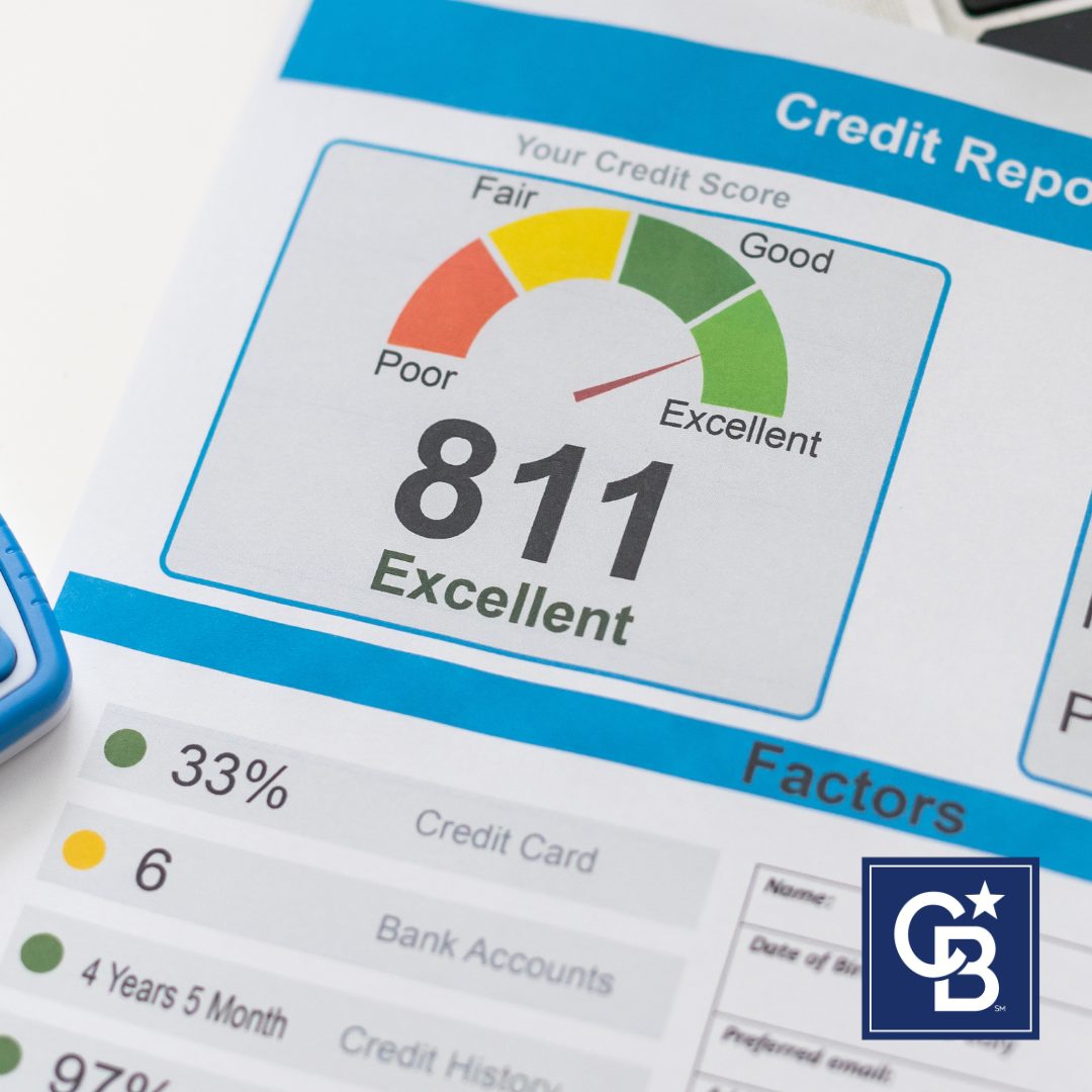 A credit score report displayed on a desk, highlighting financial details and loan qualifications for credit scores and buying a home.