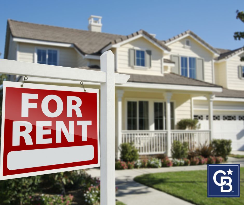 A single-family home in Denver with a "For Rent" sign in the yard, illustrating what to do if your house doesn’t sell in Denver.